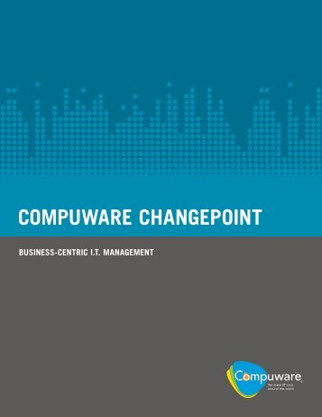 COMPUWARE CHANGEPOINT - Mainsoft