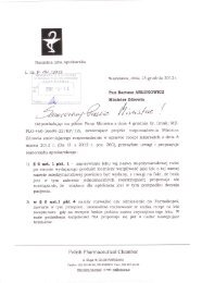 Pismo NIA L.dz. P-282/2012 - Naczelna Izba Aptekarska