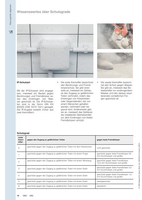 VBS | Trägerklammern-Systeme - OBO Bettermann