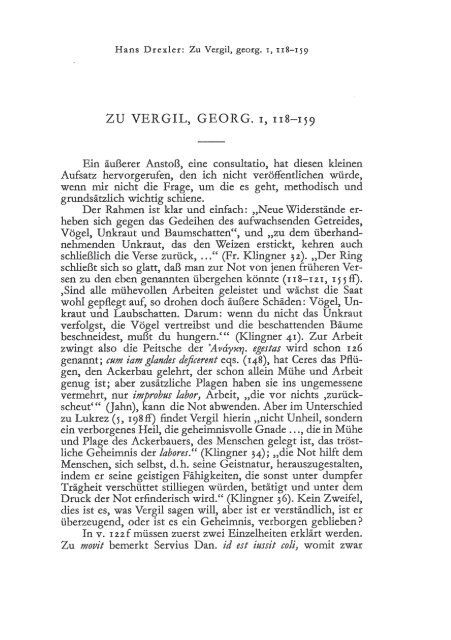 ZU VERGIL, GEORG. I, n8-159