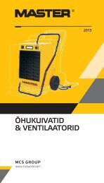 Ãhukuivatid & Ventilaatorid - Master