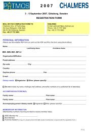 registration form