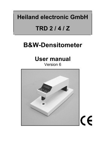 User manual - Heiland electronic GmbH