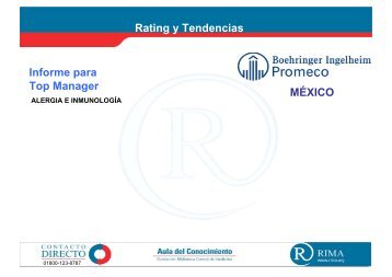 Informe para Top Manager MÃXICO Rating y Tendencias - Rima