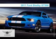 2011 Ford Shelby GT500 - Auto Magnus