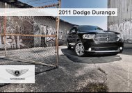 2011 Dodge Durango – Ausstattungslinie Citadel - Auto Magnus