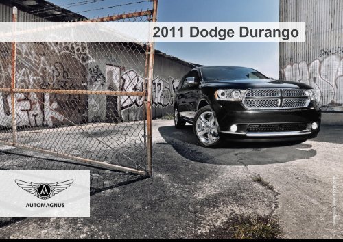 2011 Dodge Durango – Ausstattungslinie Citadel - Auto Magnus