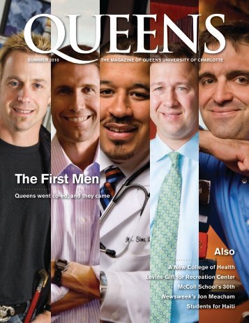 The First Men - Queens University of Charlotte