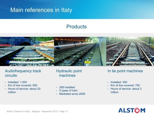 Alstom Transport in Italy Bologna site - bahn-journalisten.ch