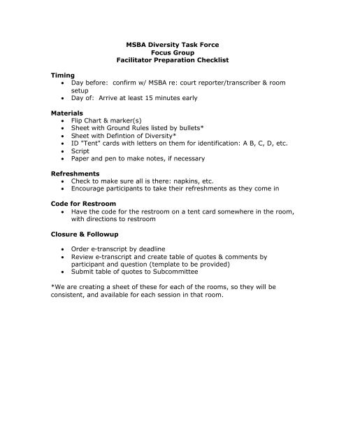 Sample Minutes Of The Meeting Focus Group Discussion PDF 54 OFF