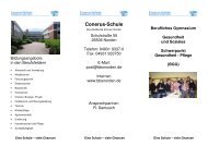 FLYER BG Gesundheit und Soziales - BBS Norden