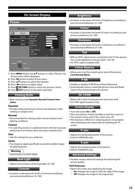 TH-L24X5Z Operating Instructions.pdf - Panasonic New Zealand