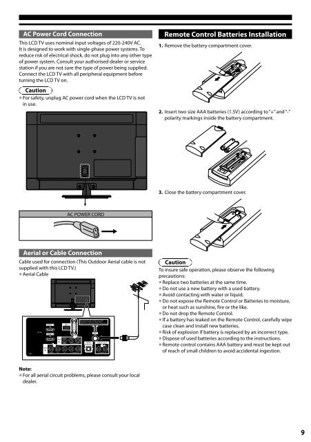 TH-L24X5Z Operating Instructions.pdf - Panasonic New Zealand