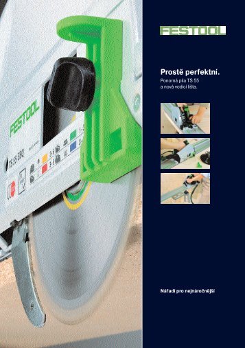 Ponorná pila TS 55 - PK Festool