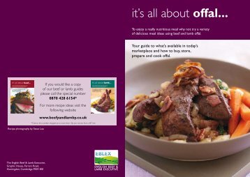 it's all about offal... - Simply Beef and Lamb