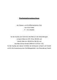 Planfeststellungsbeschluss - SÃ¼d - Wasser- und ...