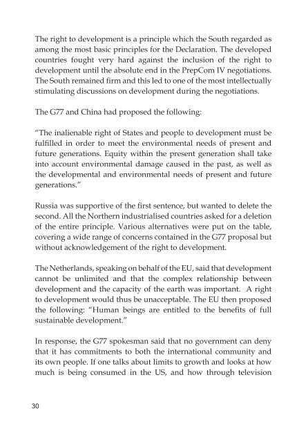 Rio Declaration On Environment and Development: An Assessment