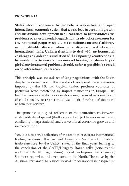 Rio Declaration On Environment and Development: An Assessment