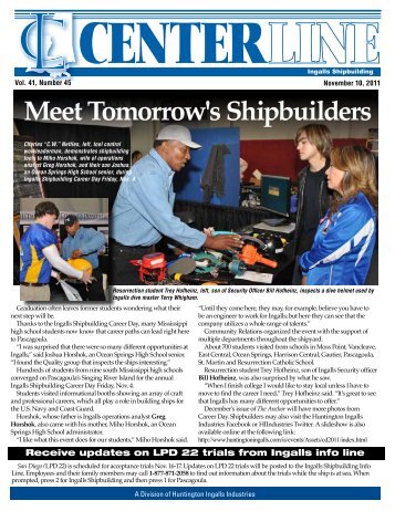 Meet Tomorrow's Shipbuilders - Ingalls Shipbuilding - Huntington ...