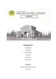 Ã„Â°stanbul ÃƒÂœniversitesi BÃ„Â°LÃ„Â°M ETÃ„Â°Ã„ÂžÃ„Â° GÃƒÂœNÃƒÂœ 4 EKÃ„Â°M 2011