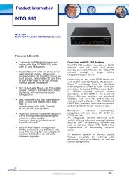 NTG 550 Product Information - Datus AG