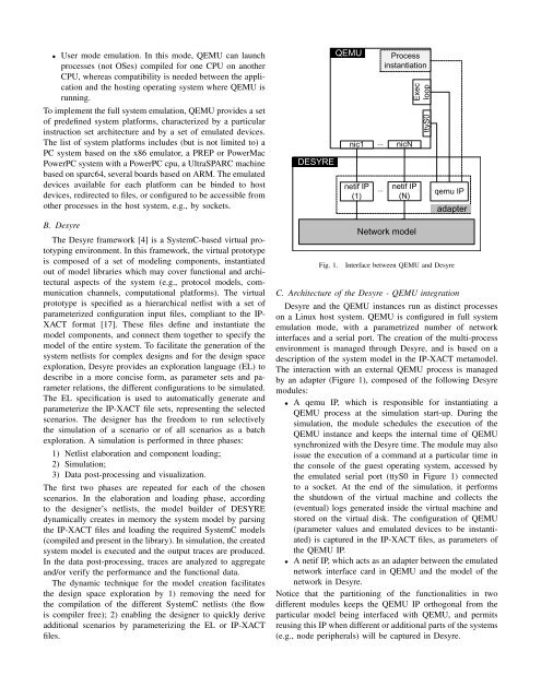 A Simulator based on QEMU and SystemC for Robustness ... - SEE