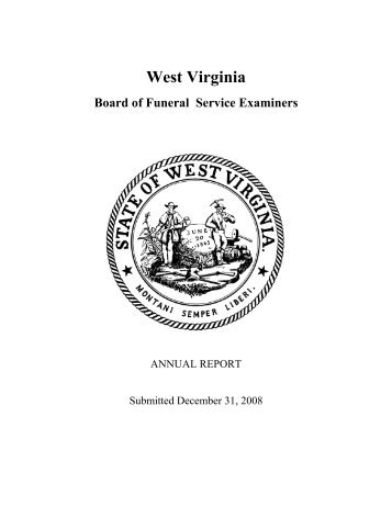 current board members - West Virginia Legislature