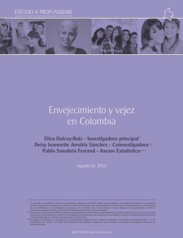 3 - ENVEJECIMIENTO Y VEJEZ EN COLOMBIA