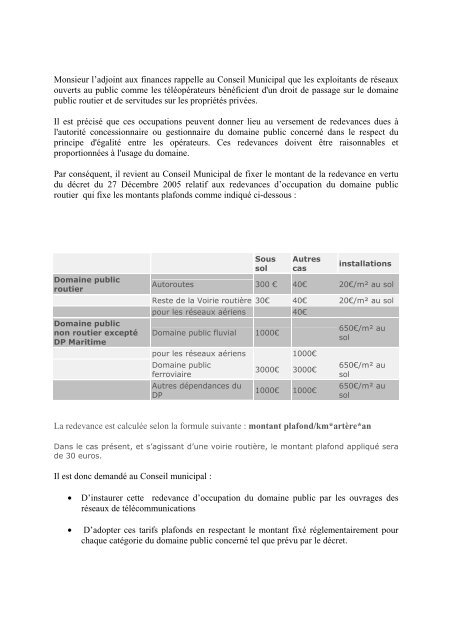 ProcÃ¨s Verbal du Conseil Municipal - Ville de Brignoles