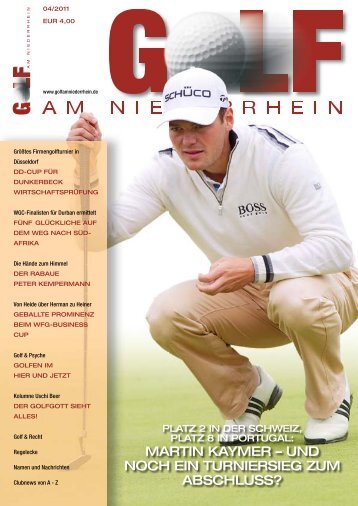 Download Golf am Niederrhein 04/2011 - CCM BugaGloede & Friends