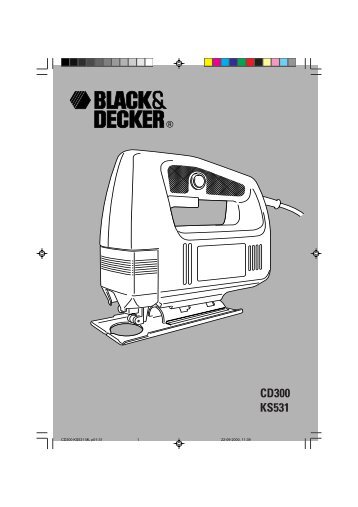 Notice d'utilisation - Black & Decker