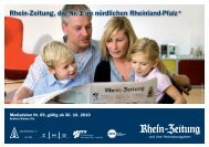 Rhein-Zeitung, die Nr. 1 im n