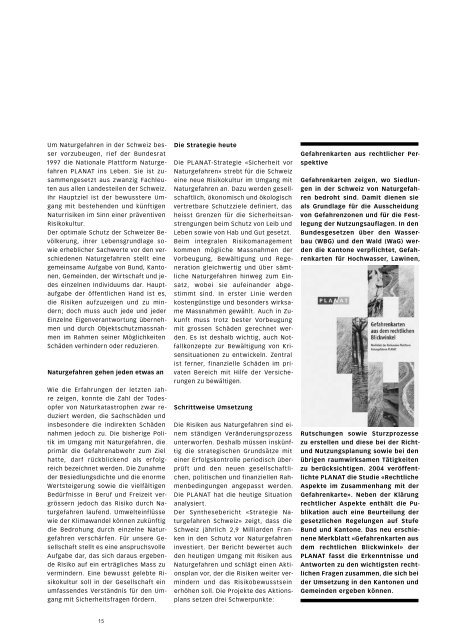 PDF (deutsch, franÃ§ais, italiano) - Planat