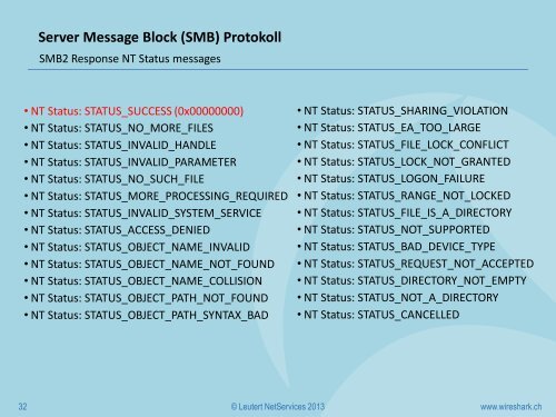 (SMB) Protokoll - Sharkfest - Wireshark