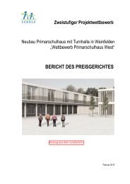 Auszug aus dem Jurybericht [PDF, 1.00 MB] - Schule Weinfelden