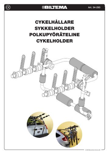 CYKELHÃ¥LLARE SYKKELHOLDER ... - Biltema