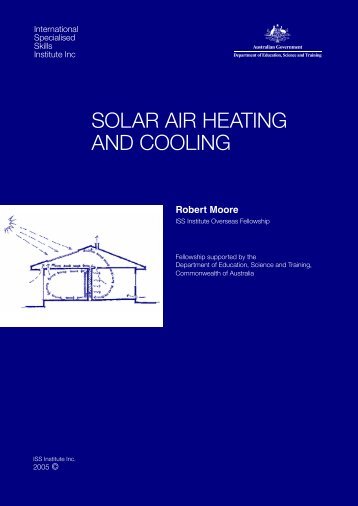 solar air heating and cooling - International Specialised Skills Institute