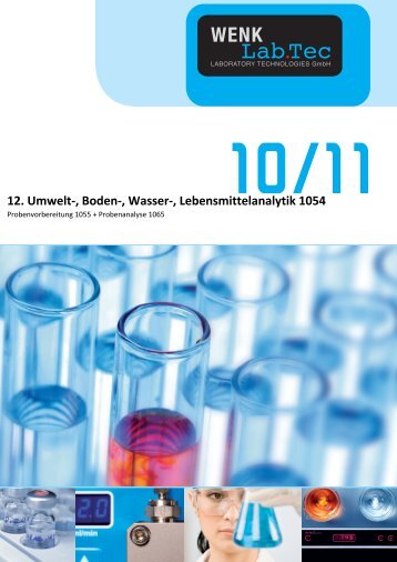 12. Umwelt-, Boden-, Wasser-, Lebensmittelanalytik - Wenk Lab Tec