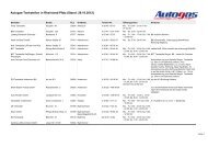 Autogas-Tankstellen in Rheinland-Pfalz (Stand: 09.10.2012)