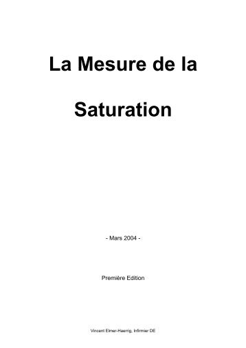 Oxygénothérapie à l'usage des secouristes - Infirmiers.com