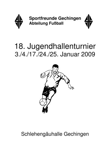 18. Jugendhallenturnier - SFG Fussball