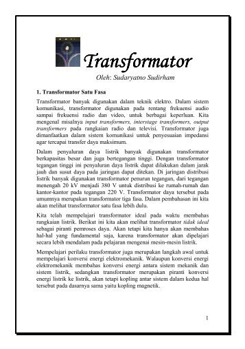 Transformator - Ee-cafe.org