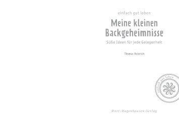 Ins Buch blÃƒÂ¤ttern - fÃƒÂ¼r Dort-Hagenhausen-Verlag