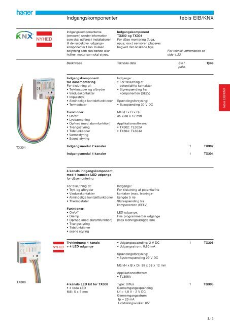 tebis Intelligente Bygnings Installationer