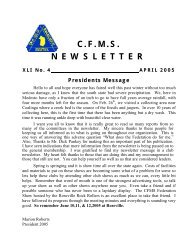 cfms newsletter - California Federation of Mineralogical Societies