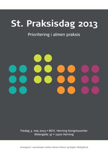 St. Praksisdag 2013 - Sundhed.dk