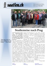 Nr. 6.1 - Evangelisch-reformierte Kirchgemeinde Saatlen