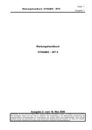 Wartungshandbuch DYNAMIC – WT 9 Ausgabe 2: vom 16 ... - Avionic