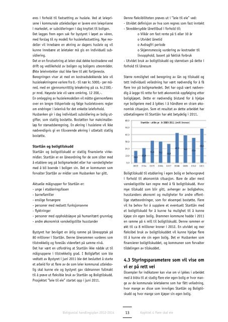 Boligsosial handlingsplan 2012 - 2014 - Drammen kommune