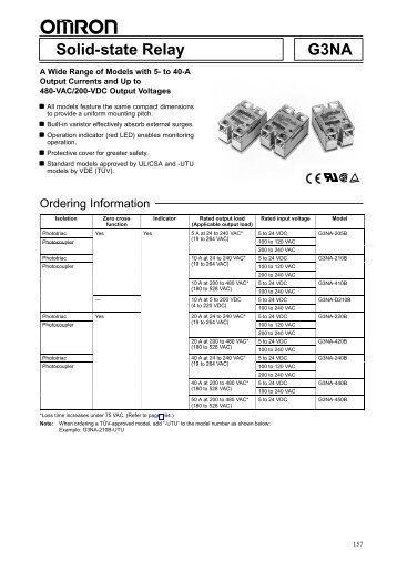 Solid-state Relay G3NA